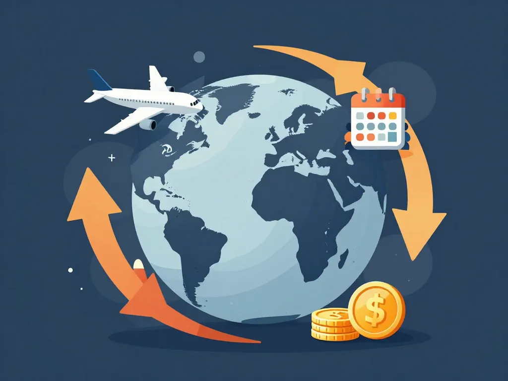 diagramme facteurs variation au tour du monde tarif