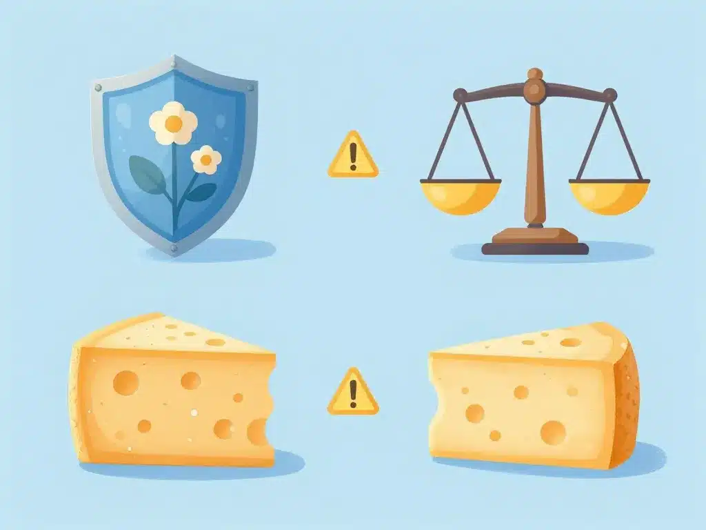 fromage fermenté santé illustration bénéfices et risques