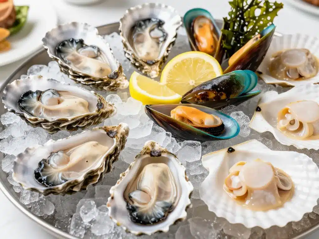 fruit de mer top 7 zoom coquillages