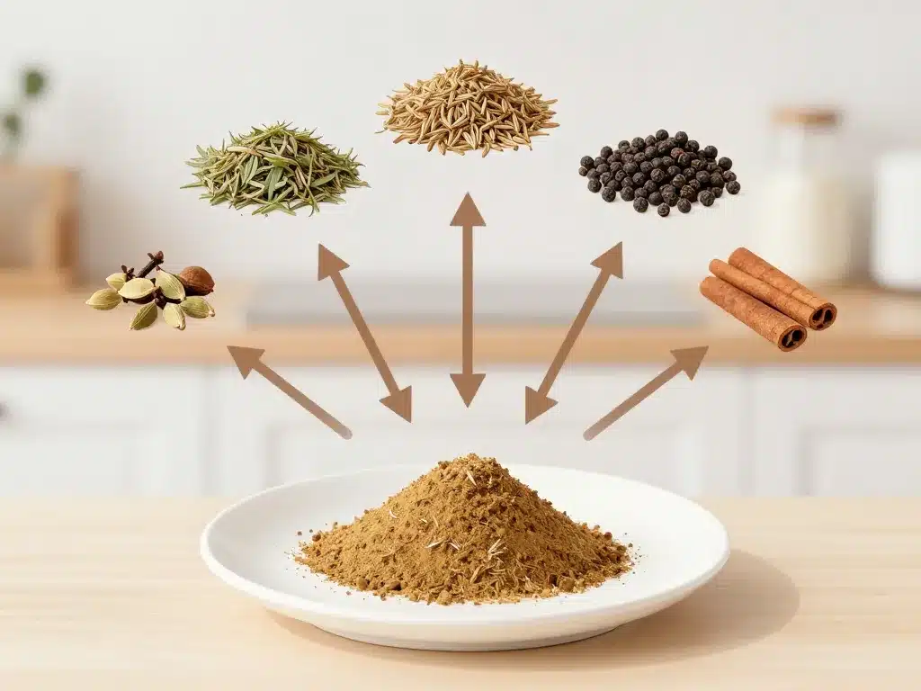 garam masala remplacer substitut maison épices