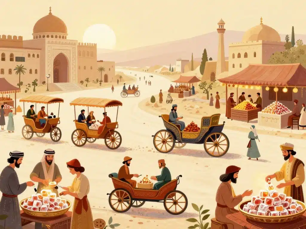 Loukoum origine histoire influences cultures orientales