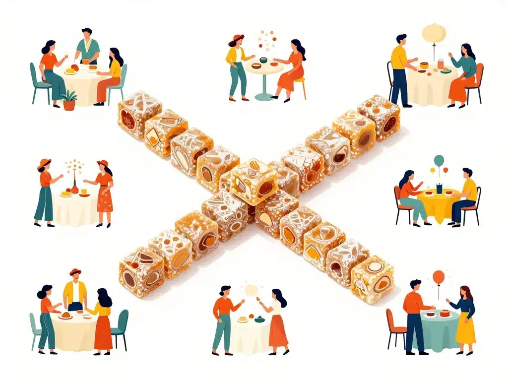 Loukoum origine symbole Turquie Méditerranée