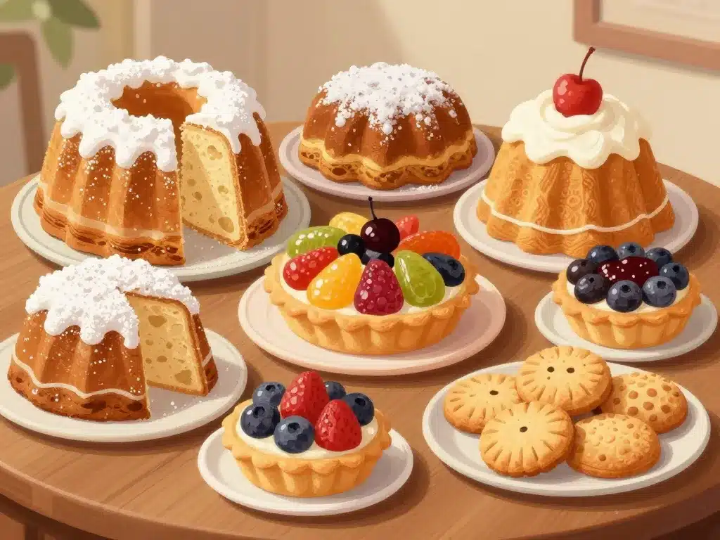 dessert strasbourgeois kougelhopf streusel tartes