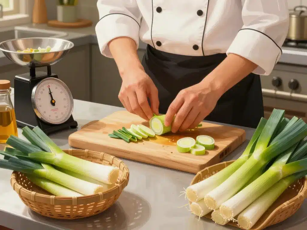 poids poireau quantités pratiques en cuisine