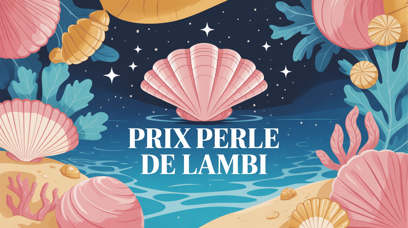 illustration prix perle de lambi rareté bijou
