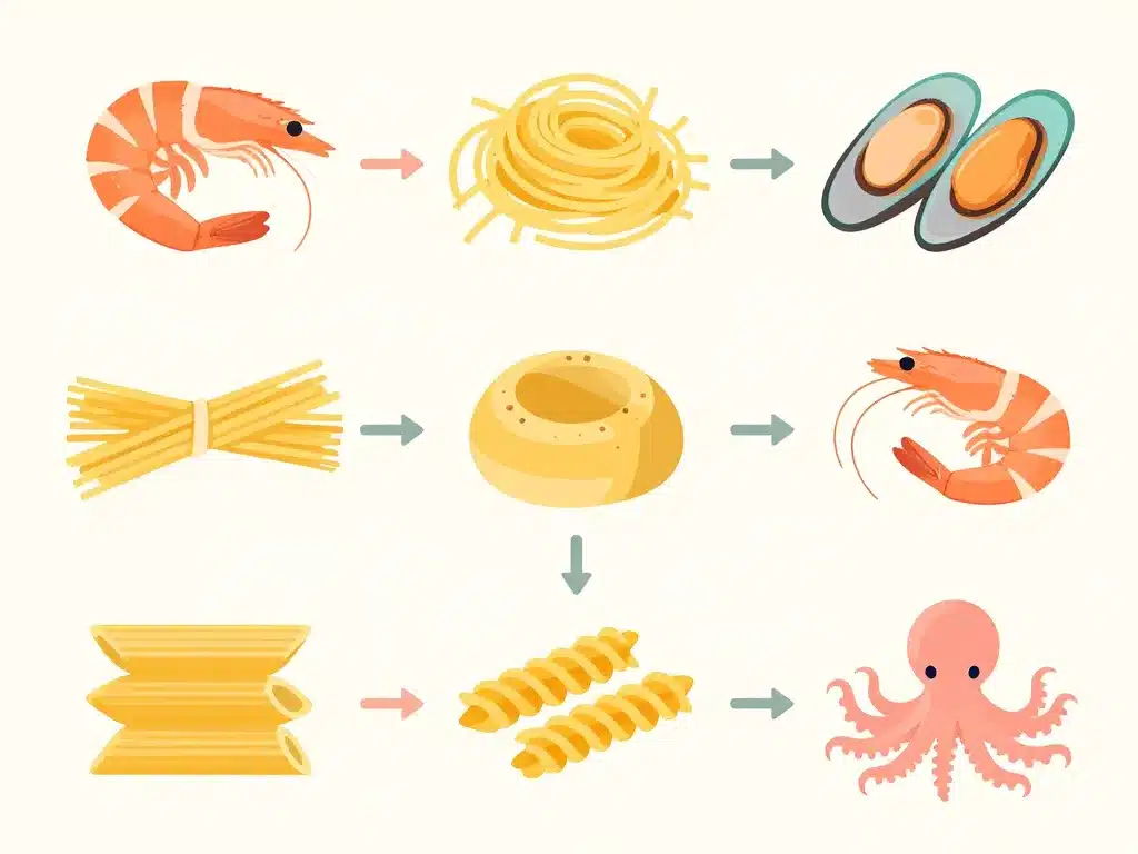 recette de pate au fruit mer accord pâtes et fruits de mer