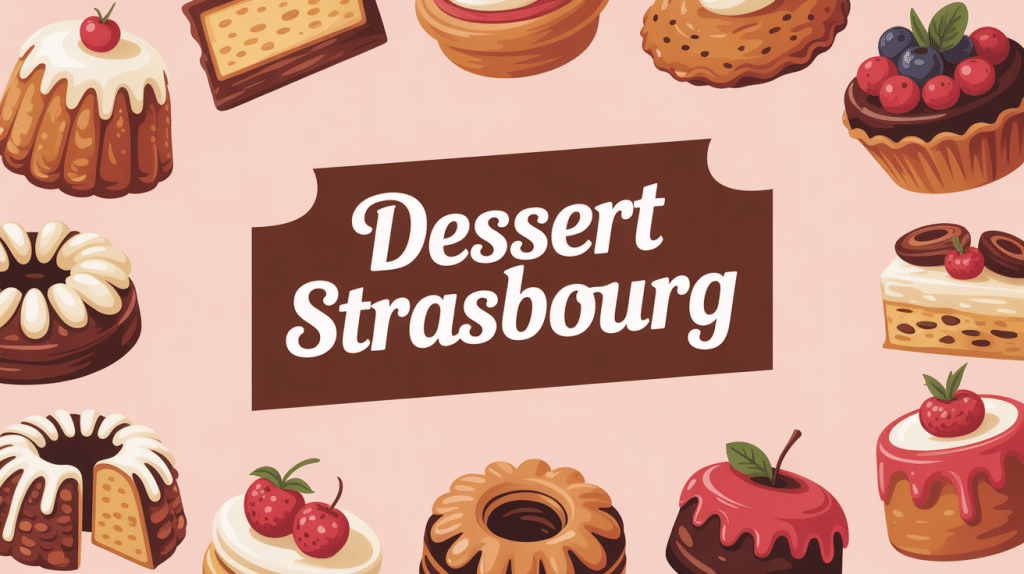 strasbourg dessert assortiment pâtisseries alsaciennes