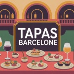 table conviviale avec tapas barcelone ambiance catalane