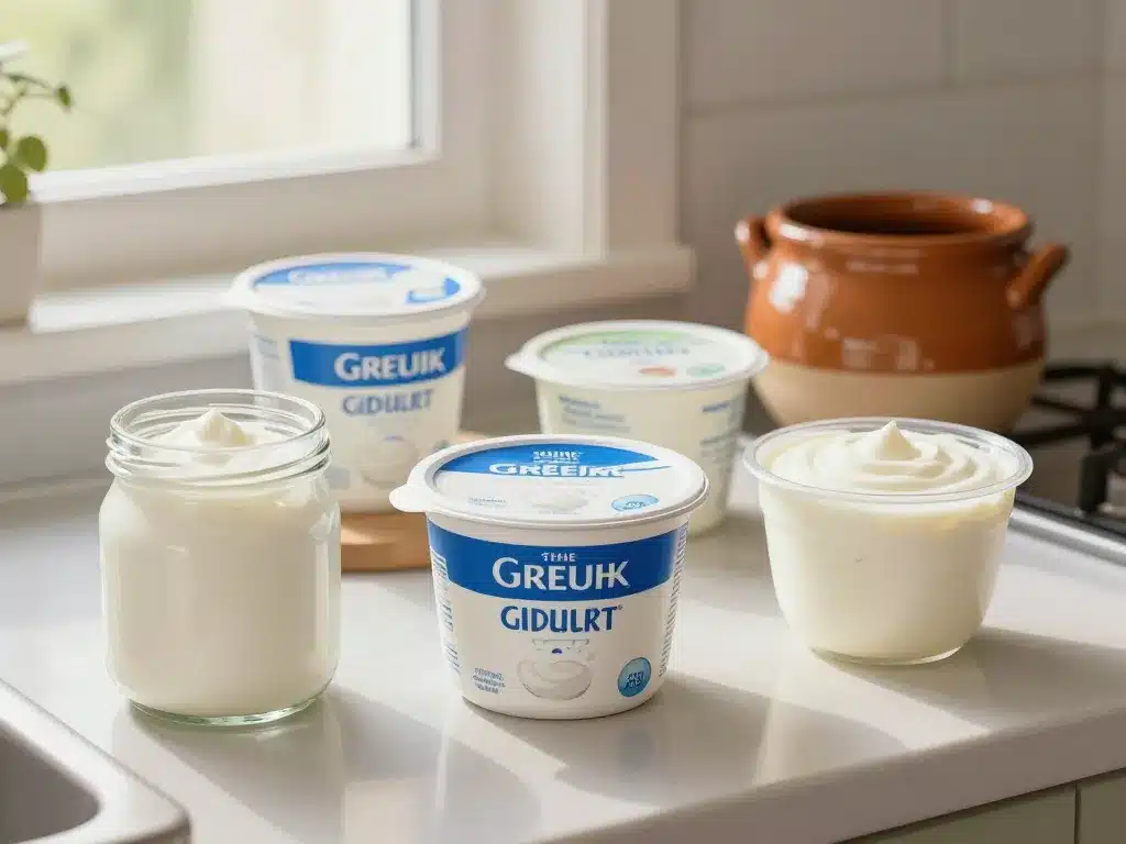 scene produits yaourt bulgare equivalent france