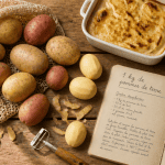 1 kg de pommes de terre variées sur table