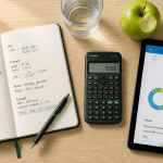 Besoin journalier calories calcul sur bureau avec outils