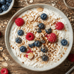Bienfait du fromage blanc bol fruits et graines