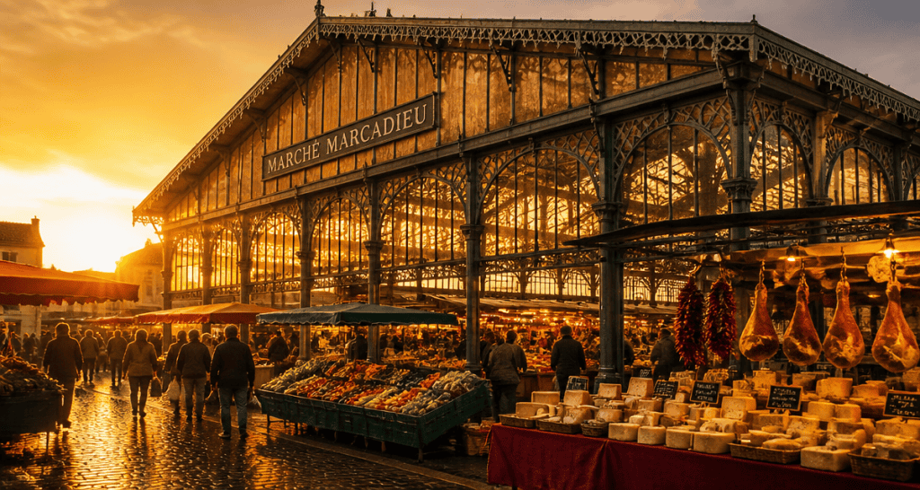 halle marcadieu façade marché producteurs tarbes