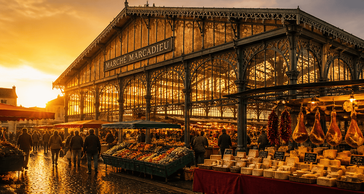 halle marcadieu façade marché producteurs tarbes