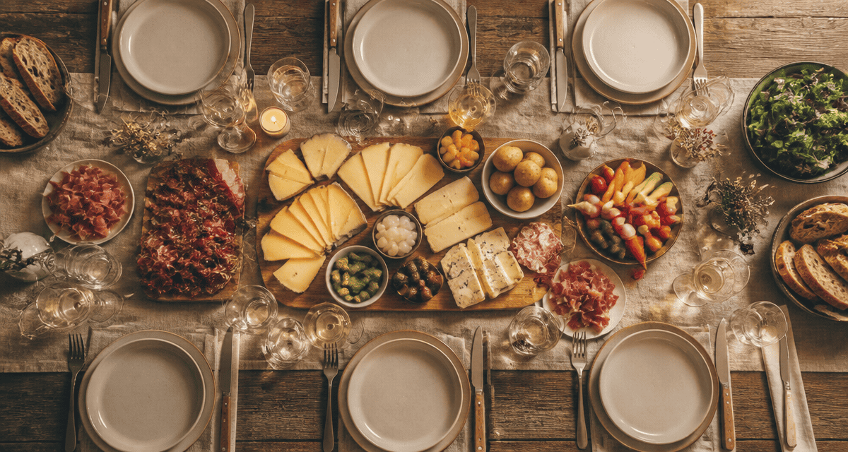 liste courses raclette 10 personnes table fromage charcuterie