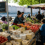 marché alimentaire victor augagneur étals fruits légumes lyon