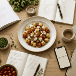 Monelle Godaert table cuisine familiale marketing digital