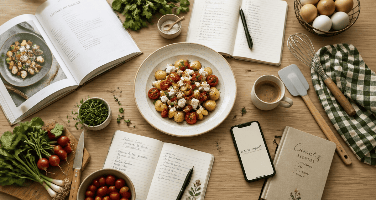Monelle Godaert table cuisine familiale marketing digital