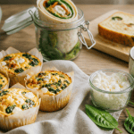 petit dejeuner sale a preparer la veille muffins oeufs epinards feta