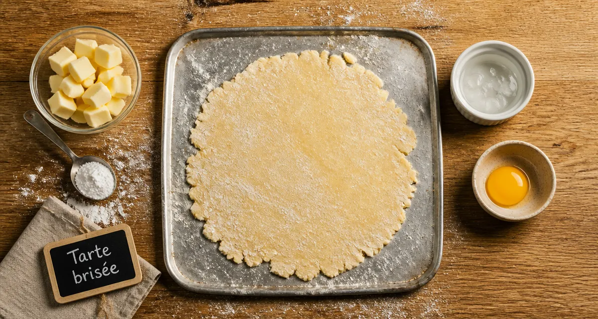 Recette sucrée avec pâte brisée : pâte parfaite