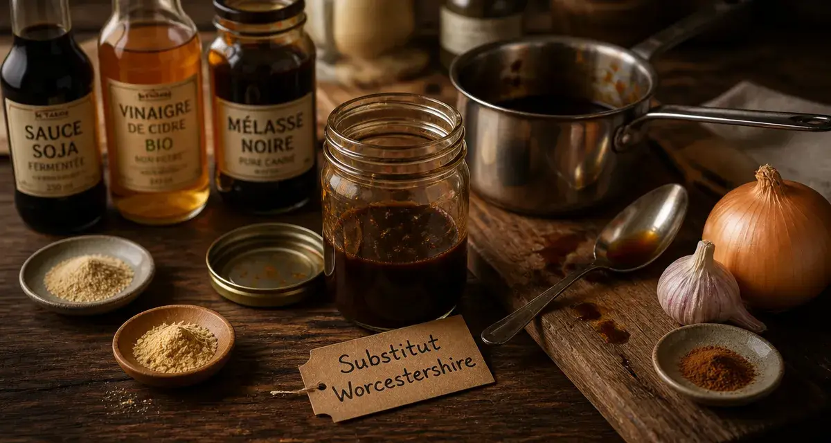 Sauce Worcestershire à remplacer : alternatives rapides et efficaces