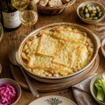 tartiflette accompagnement salade pickles jambon