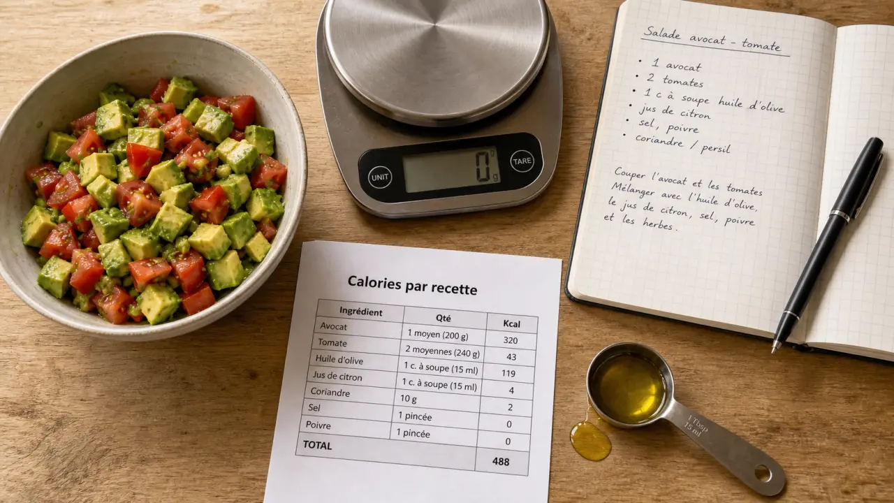 Calculer les calories d une recette : méthode manuelle et pièges à éviter