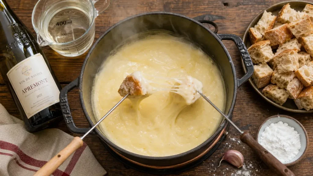 Combien de vin blanc pour 1kg de fondue : 400 à 500 ml, verre doseur avec vin blanc