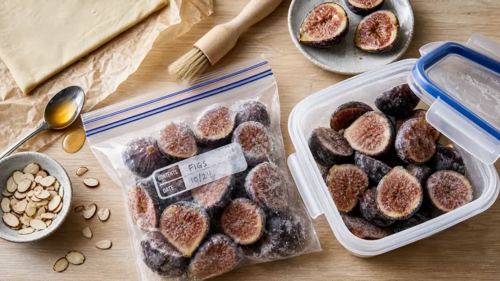 Figues congelées, figues fraîches surgelées