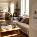 Home staging Orléans : séjour lumineux, appartement prêt à vendre