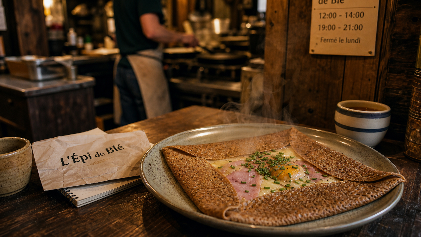 L'epis de ble : carte et horaires en cuisine bretonne