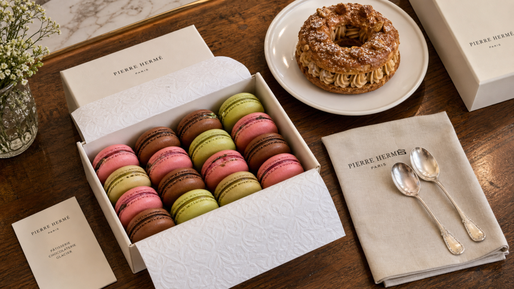 Meilleure patissier paris : macarons Pierre Hermé et Paris-Brest
