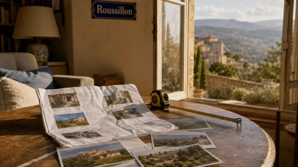 Achat immobilier Roussillon : prix au m², vue et terrain
