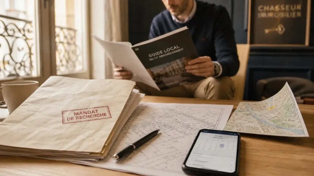 mecaza chasseur immobilier location et achat : mandat de recherche