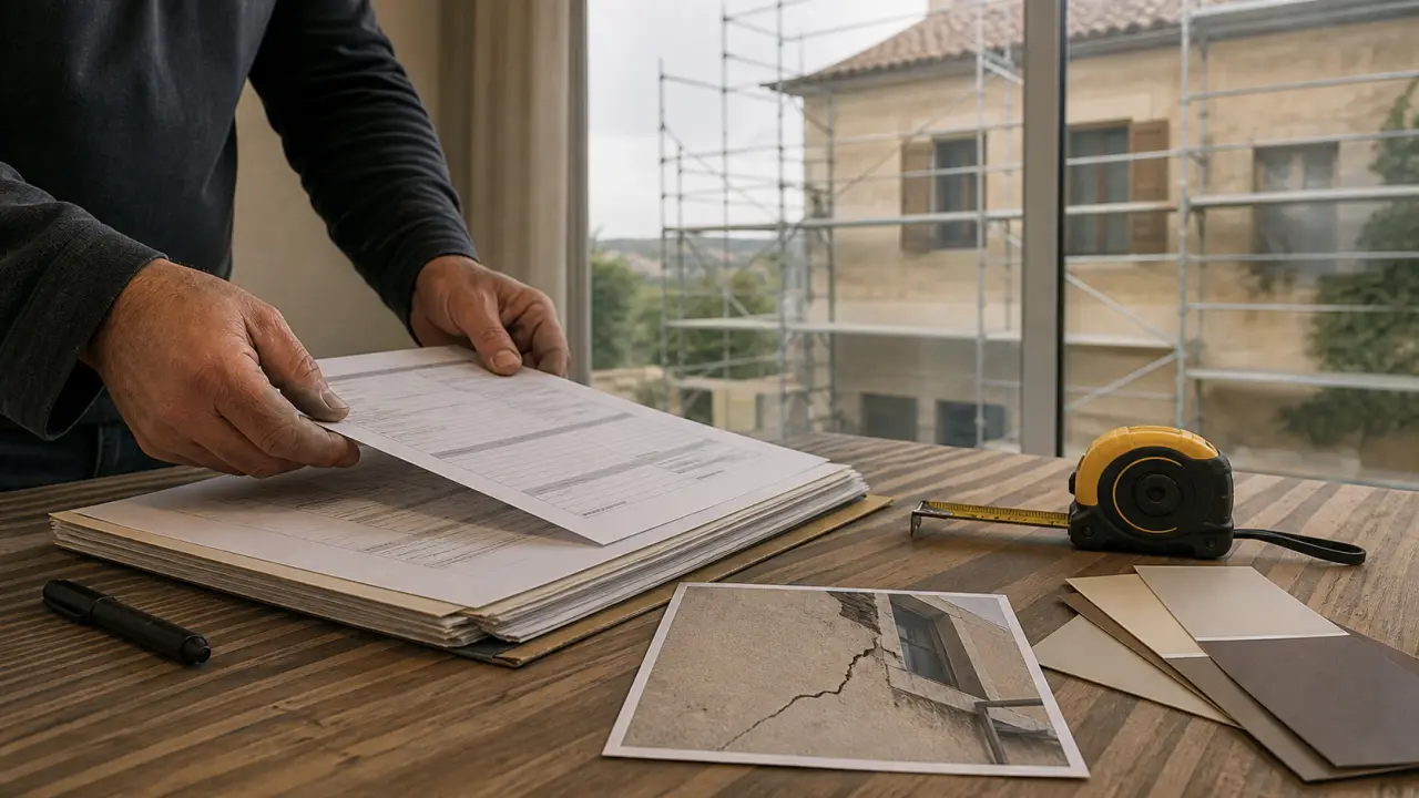Reno-express-travaux.fr devis pour travaux : devis façade et toiture sur chantier