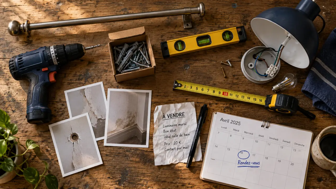 Recherche personne pour petit travaux maison : outils et photos pour intervention rapide