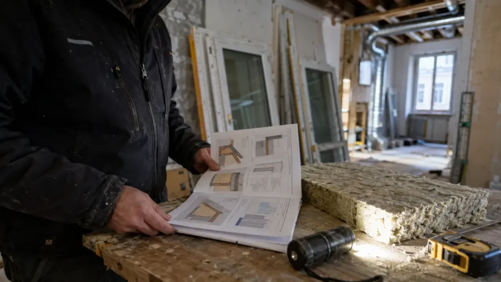 Rénovation énergétique maison : diagnostic isolation avant travaux