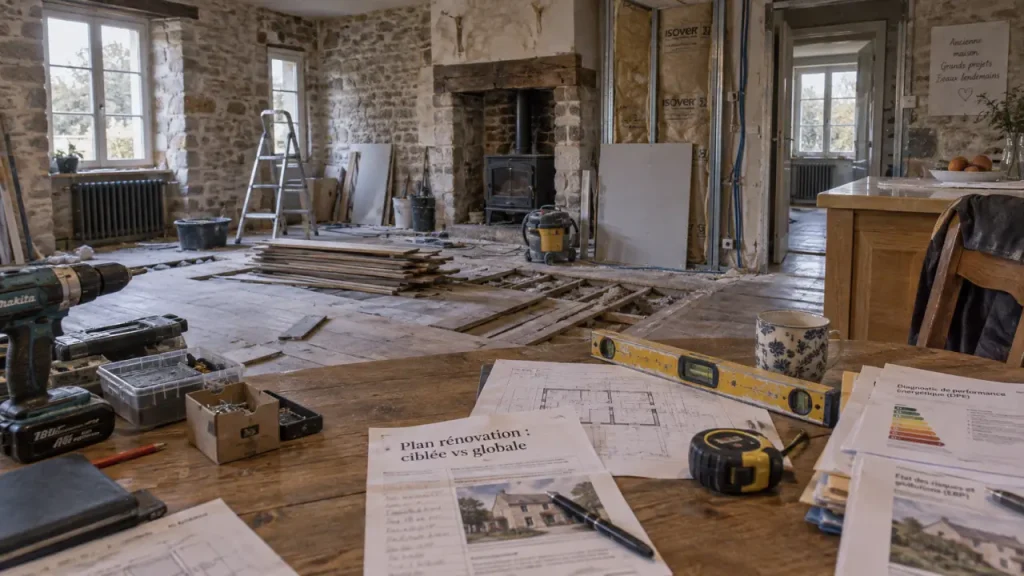Rénovation maison en Loire-Atlantique : le mauvais ordre des travaux peut faire exploser le budget