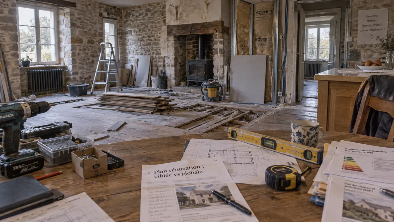 Rénovation maison loire atlantique : mauvaise séquence des travaux explose le budget