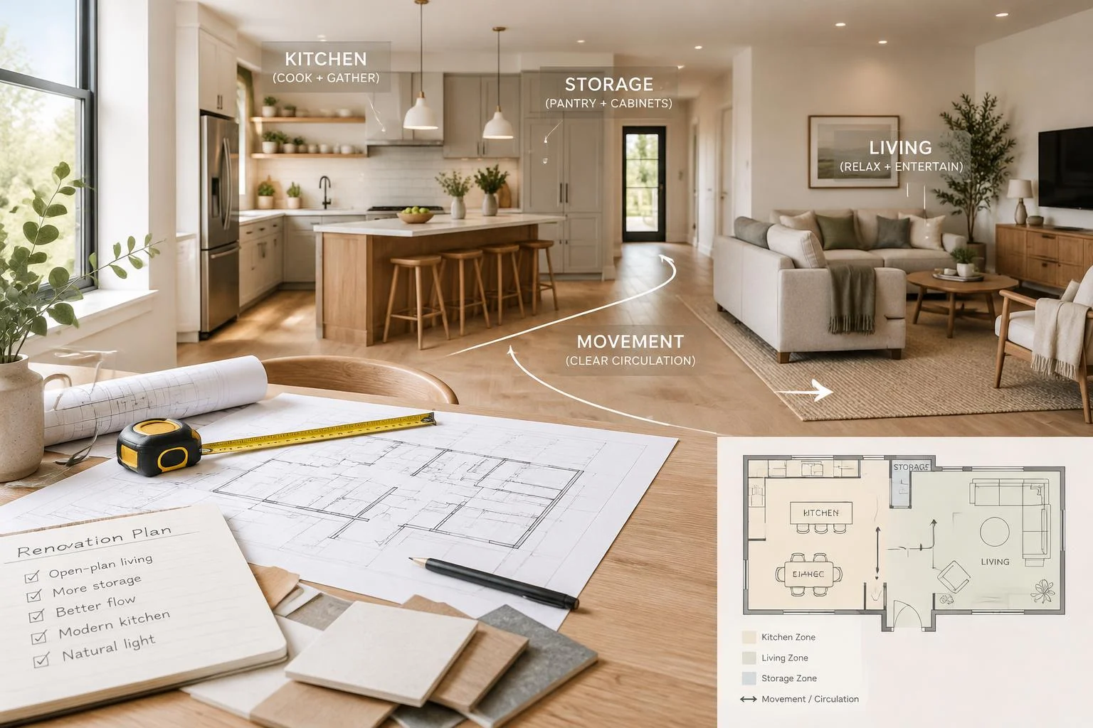 Optimiser l’aménagement intérieur : usages, contraintes, lumière